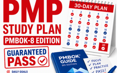 30‑Day PMP Study Plan (PMBOK‑8 Edition)