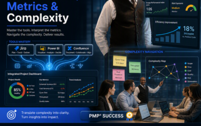 4️⃣ Prove You Can Handle Tools, Metrics & Complexity – PMBOK 8, PMP